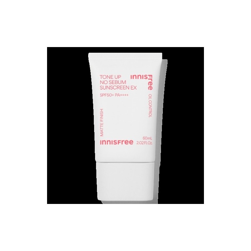 Innisfree Tone-up No-sebum Sunscreen EX 60ml (SPF50+) Mineral sunscreen sunscreen