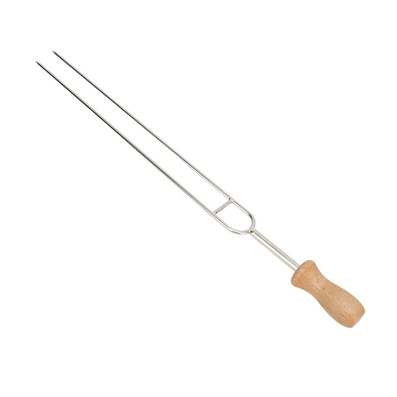 8 Pcs Stainless Steel Barbecue Fork Roasting Stick with Temperature