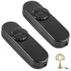 2 x Dimmer LED Dimmer Switch 220-240 V, Cord Dimmer