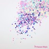 Princess-style Unicorn Glitter Nail Resin Glitter Hologram Moon Star Pastel
