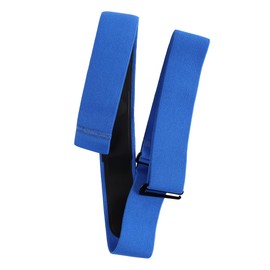 ANCLLO Adjustable Heart Rate Monitor Chest Strap Replacement for Polar H10 Polar H9 Polar H7 (Blue)