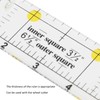 Acrylic Quilting Rulers, Quilting Ruler, Sewing, Drawing, Measuring Tools, Rectangle