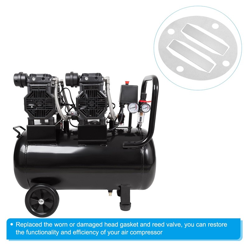 PATIKIL Central Pneumatic Compressor Parts, 2 Sets Replace Freight Air