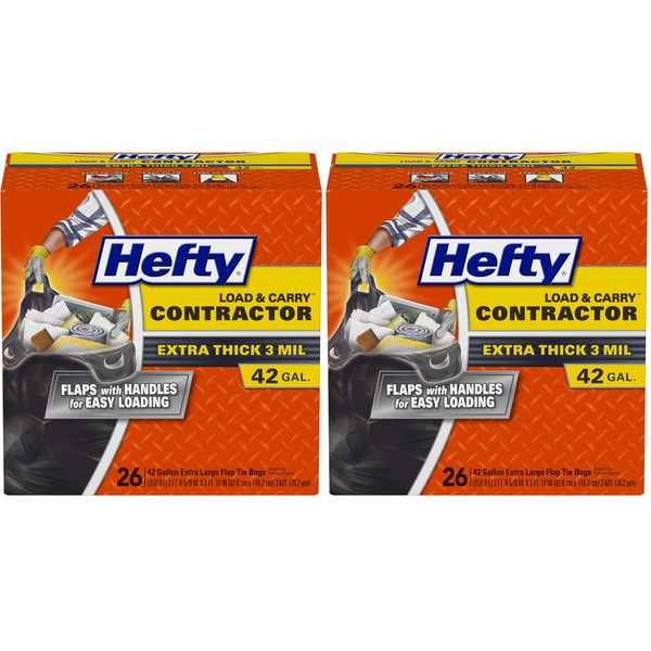 Hefty Hefty Heavy Duty Trash Bags, Large | 42 Gallon