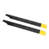 2PCS RC Helicopter Main Rotor Blade Efficient Power Conversion Low