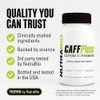 Nutrabio - CaffPlus - Cafeina de Doble Fuente con 200