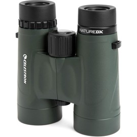 Celestron - Nature DX 8x42 Binoculars – Ideal for Birding and Outdoors – 42mm Objective Lenses – Wide 7.4° Field of View – BaK-4 Prisms – Fully Multi-Coated – Waterproof and Fogproof
