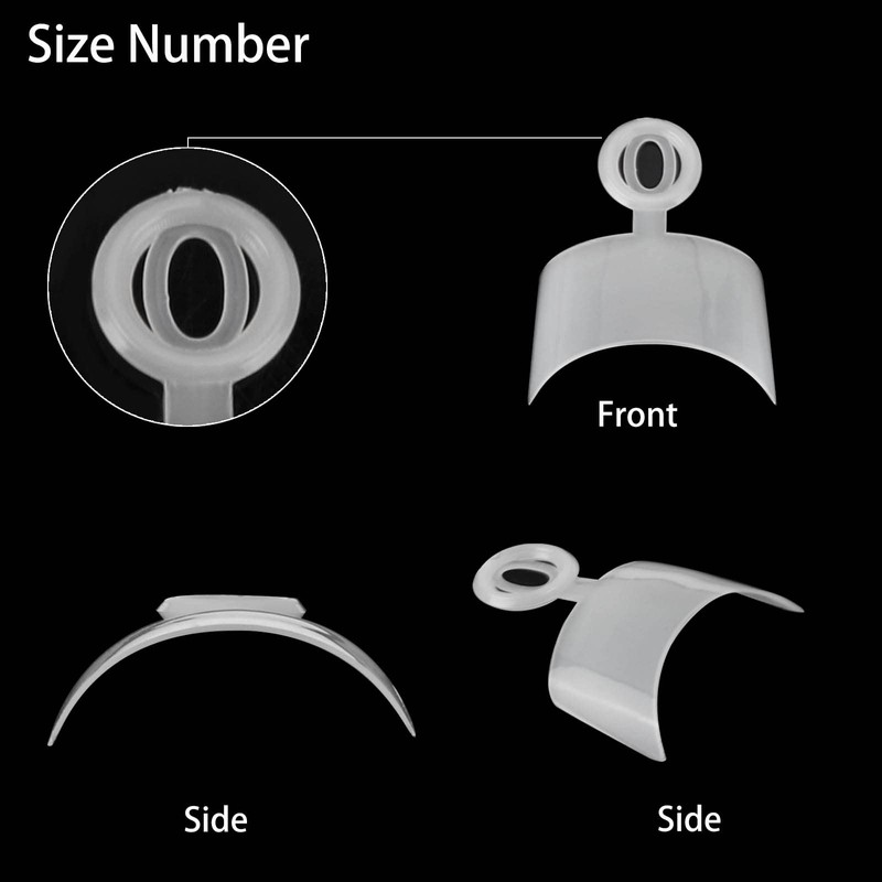 600Pcs Short Square Nails Tips Half Cover Acrylic False Nails