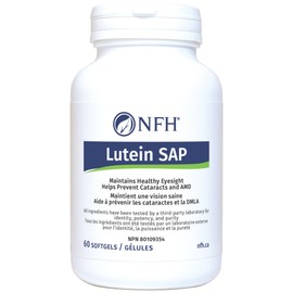 NFH Lutein SAP, Helps Maintain Eyesight and Helps Prevent Cataracts and AMD, 60 Softgels, 60 Softgels