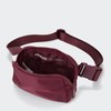 Pander Double Zipper Fanny Pack Nylon Everywhere Belt Bag, Fashion