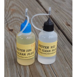 60 ml. COMBO KESTER 951 + KESTER 186 Soldering Lead Free Flux NO CLEAN