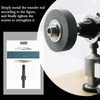 XZEIT Grinding Wheel Adapter and Grinding Stone for Drill, Metal