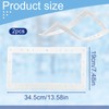 Tinoaly 2pcs Pool Skimmer Gasket Replacement, Wide Mouth Above Ground