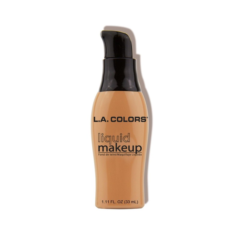 L.A. COLORS Liquid Makeup, Deep Beige - Carded CBLM284A