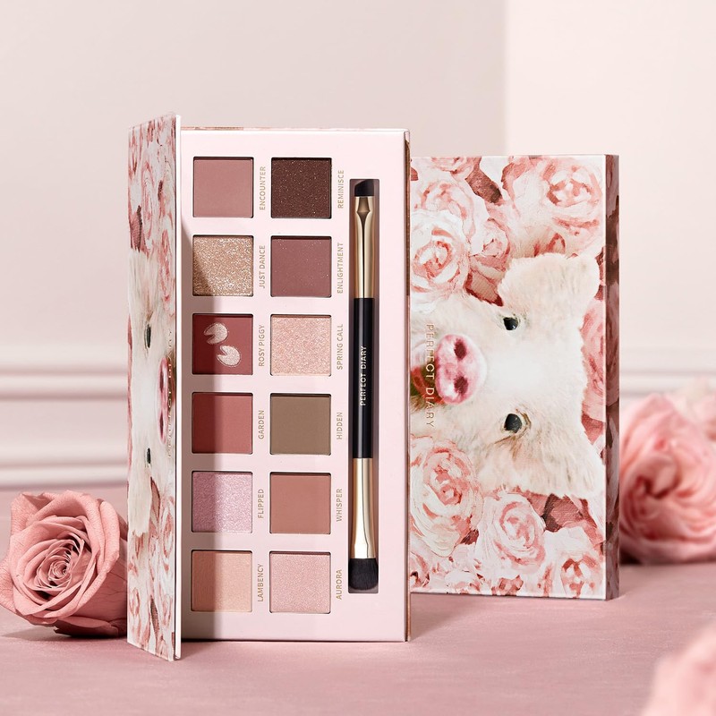 Perfect Diary Animal Eyeshadow Palette (1.2 g x 12 Colors)
