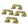 JOYOKYOPK Heavy Duty 4-1/4" Magnetic V-Pads Kit 4 PCS Welding