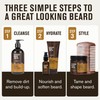 Every Man Jack Men's Sandalwood Beard Set - Perfect for
