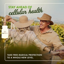 Swanson Full-Spectrum Coffee Cherry - Herbal Supplement Promoting Immune System Support & Delivering Essential Phytonutrients - Natural Overall Wellness Support - (60 Veggie Capsules, 200mg Each)