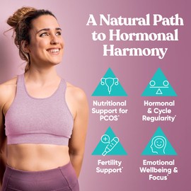 Eu Natural Regulate MAX Myo-Inositol & D-Chiro Inositol Supplement Powder for Women with Vitamin D & Folate PCOS Nutritional Support, Hormone Balance & Fertility Support, Unflavored 60 Servings