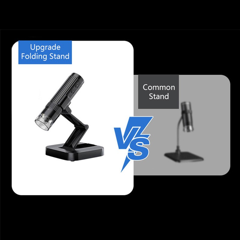 Digital Microscope 50‑1000X Magnification 2 Million Pixels Handheld USB Microscope