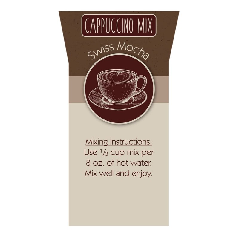 Instant Cappuccino Mix - 3 Lb Tub (Swiss Mocha)