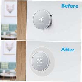 Gatuida Nest Thermostat Wall Plate Trim Kit Stylish Protection for Wireless Thermostat Easy to Install Durable Material Enhances Interior Decor