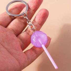 Bag Charms Purse Charms for Handbags Cute Funny Mini Lollipop Keychain Car Key Chain Accessories Gifts for Women
