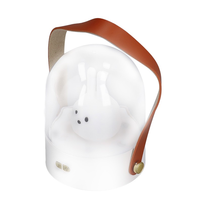 Portable Music Night Light Bedroom Desktop Cute Cartoon Lamp Three