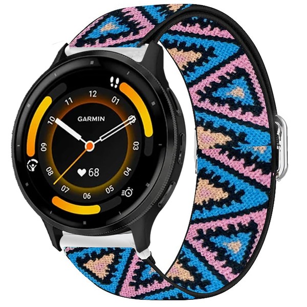 22mm Quick Release Stretch Elastics Nylon Adjustable Replacement Strap Accessories