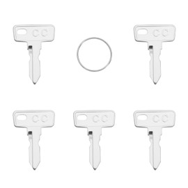 OTOTEC Pack of 5 Replacement Keys for Golf Cart 2.7 x 3.4 cm Compatible with Club Car DS Compatible with Club Car Precedent Electric Golf Cart Metal Key Ignition Key