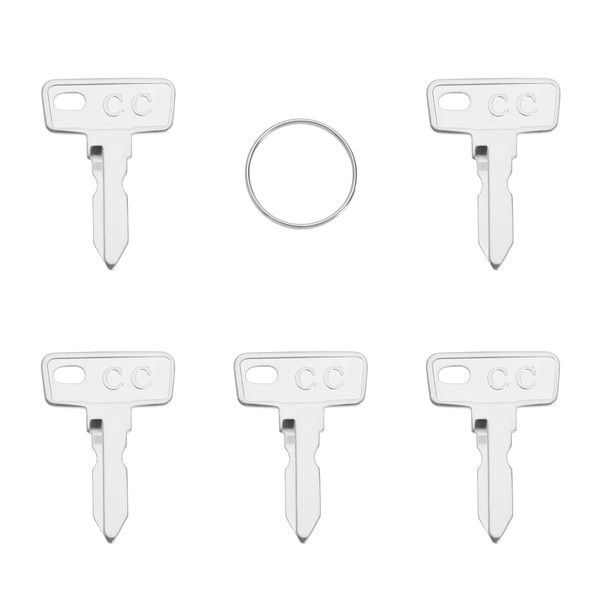 OTOTEC Pack of 5 Replacement Keys for Golf Cart 2.7