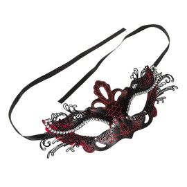 COHEALI Butterfly Face Mask Iron Plastic Material Dress up for Masquerade Ball and Costume Parties