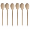 Set of 6 x 10" (250mm) Beechwood Wooden Spoon, Ideal