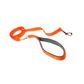 Doodlebone Padded Lead, Tangerine, 15mm
