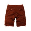 Match Mens Flat Front Cargo Short #S3612(3058 Stone red,2XL/36)