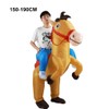 AIXXCUVQ OxfordCloth Polyester OxfordCloth Inflatable Costume For Celebration Horse Mask