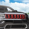 JeCar Grille Inserts ABS Grill Cover Trim Kit for 2017-2021