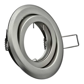 Kanlux ARGUS Matt Chrome Ceiling Lighting Point Fitting 50W 12V MR-16 Gx5,3 Base IP Rating 20