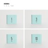 mooas Multi Cube Timer/Rotating Timer, Simple Operation, Clock & Alarm