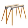 All Steel Folding Sawhorse - Pair Portamate PM-3300T. TWO 33-Inch