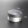 Acrylic Cylinder Display Stand,Clear Solid Display Blocks,6*3CM Transparent Acrylic Cylinder