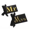 Mainstreet Collection Mr & Mrs Black Luggage Tag Set