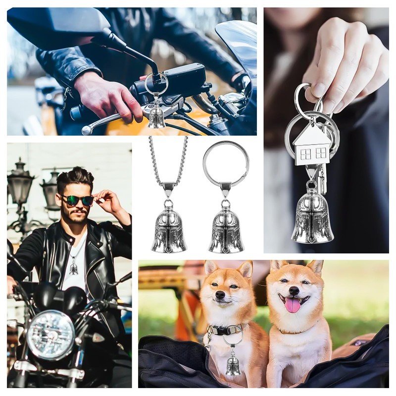 Guardian Bell Motorcycle Bell Motorcycle Bell Lucky Charm Protective Bell