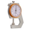 Flat Head Thickness Gauge 0 to 10mm Range Round Dial