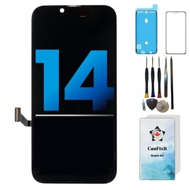 Pantalla AQ7 Incell de rendimiento inigualable, velocidad de actualización más rápida, reemplazo compatible para iPhone 14 pantalla LCD de 6.1 pulgadas, pantalla táctil de cristal