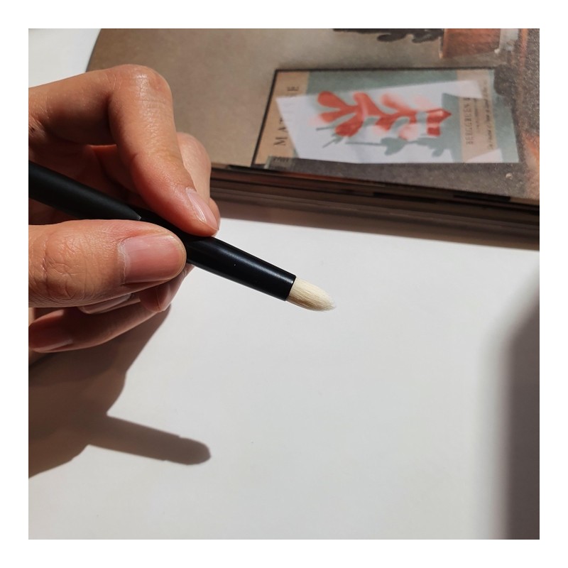 Matte Black Shadow Brush - Base & Nose Shading Brush