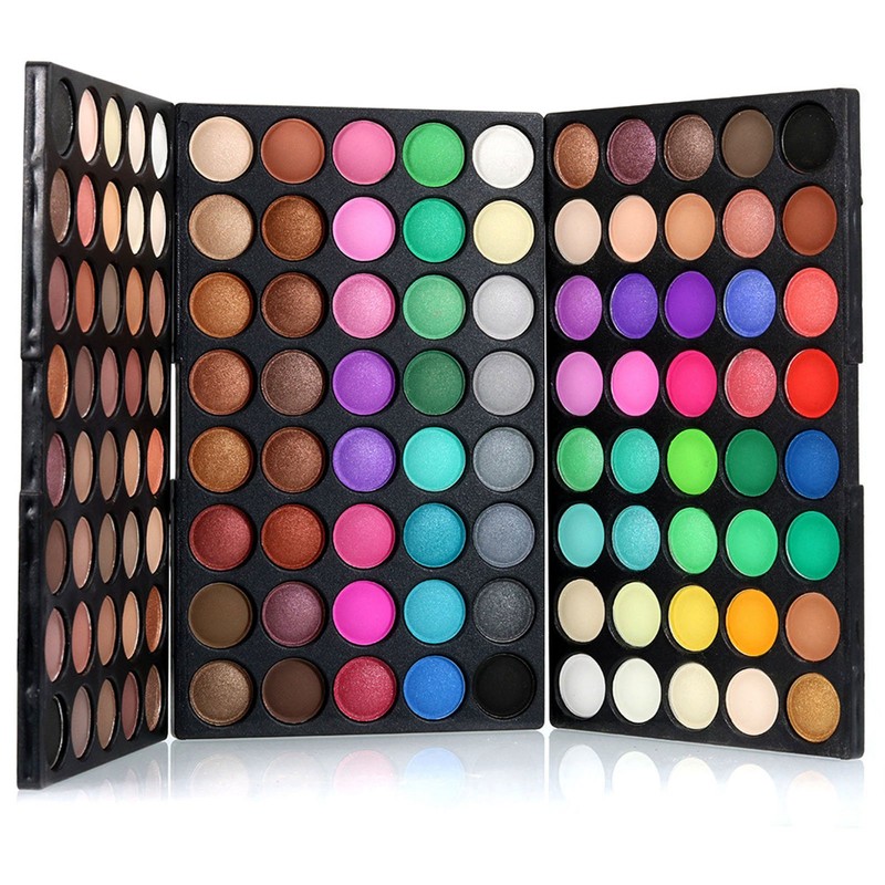 120 Colors Eyeshadow Palette Long Lasting Glitter Matte Eye Shadow