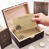 64 Pcs Celebration of Life Memory Cards Box a Limb