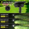 Fratink Solar Spot Lights Outdoor, [8 Pack/65 LED] 2-in-1 Solar
