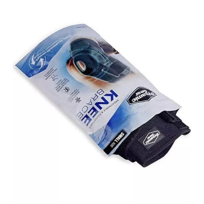 Dynamic Gear Breathable & Adjuatable Knee Brace Standard Size New